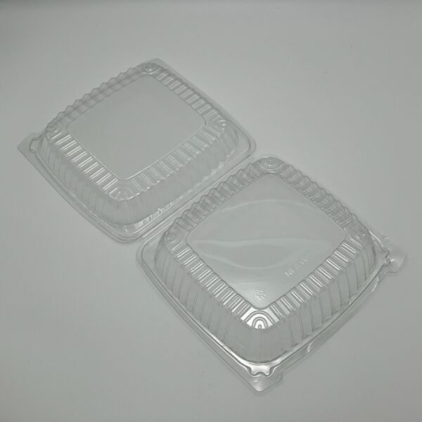NEA-003/32OZ PET Clear Square Box - Image 3
